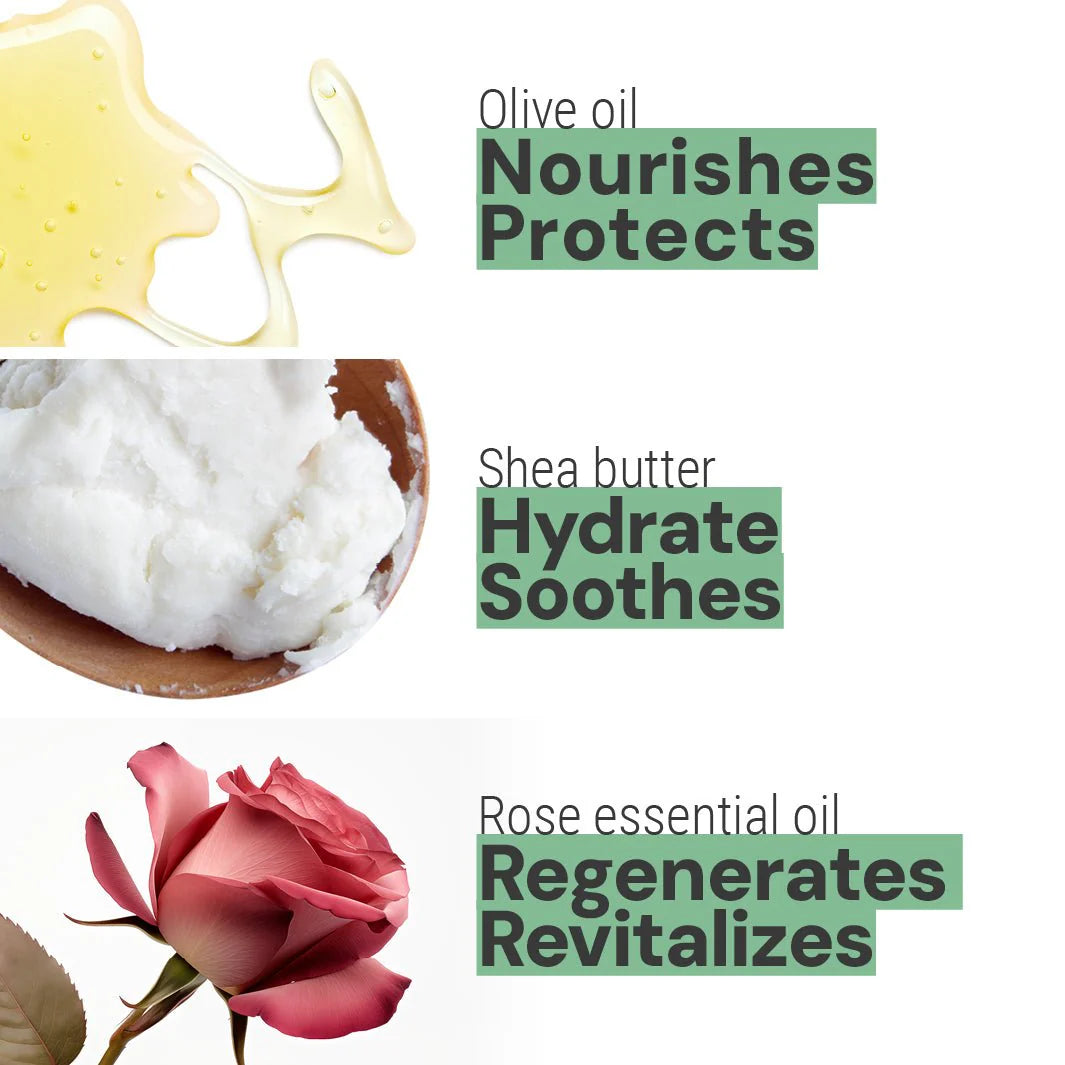 Panier Des Sens Hand-Cream – Rejuvenating Rose – 1 floz