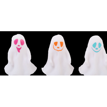 Light-up Color Changing Halloween Ghosts – 3 Assorted – Each One Sold Separately