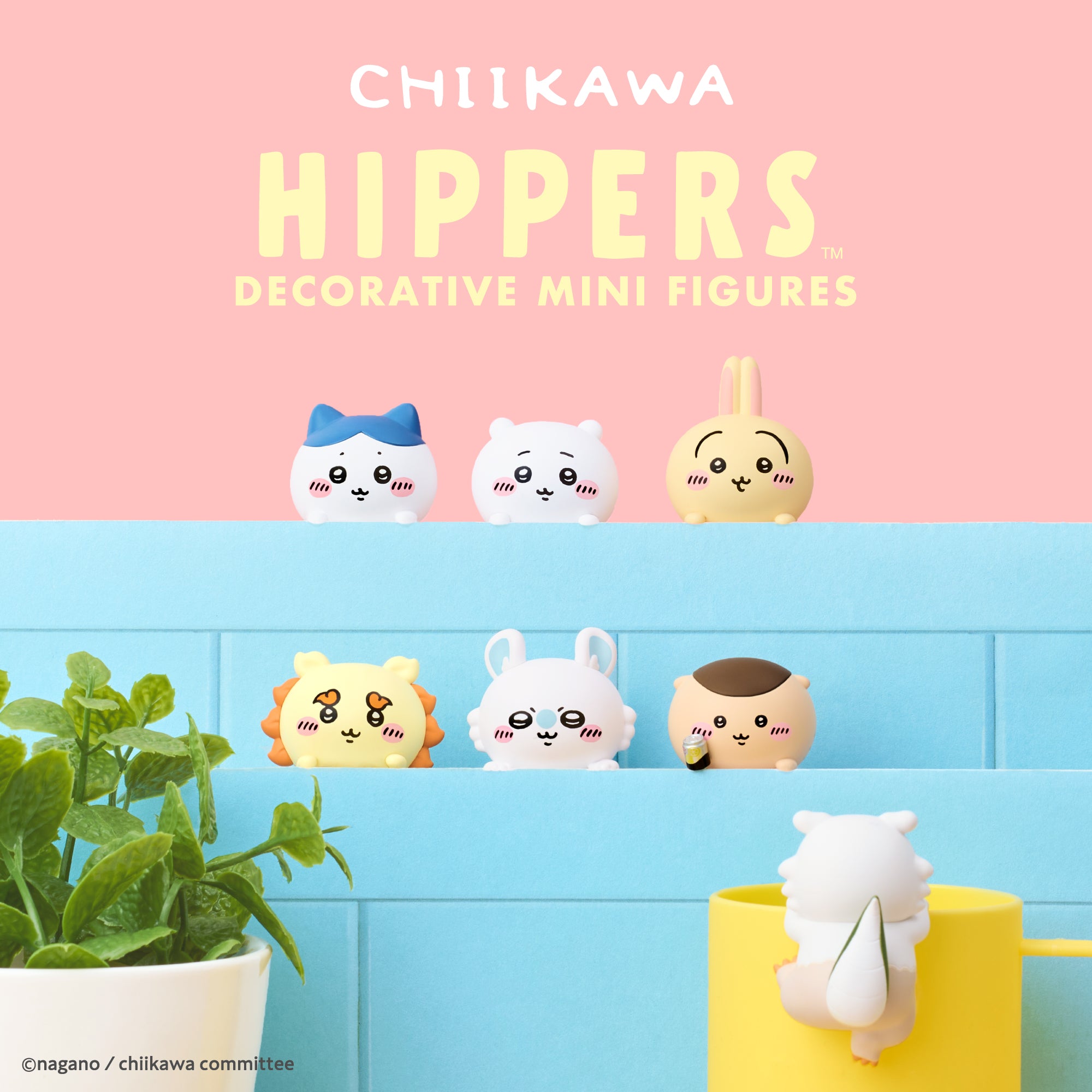 Hippers Blind Box Self Adhesive Mini Collectibles – Chikawa –Assorted Styles – Each Sold Separately