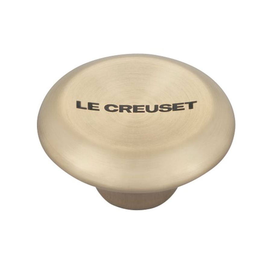 Le Creuset Signature Stainless Steel Gold Knob – 1.9in / 47mm