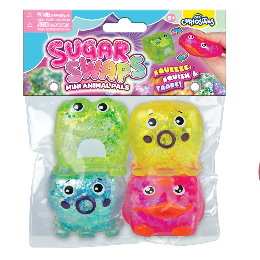 ORB Sugar Swaps Sparklee Mini Animal Pets – Set of 4