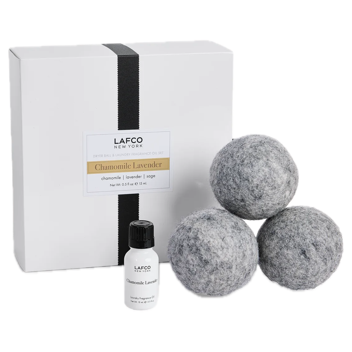 Lafco Wool Dryer Balls – Chamomile Lavender – Set of 3
