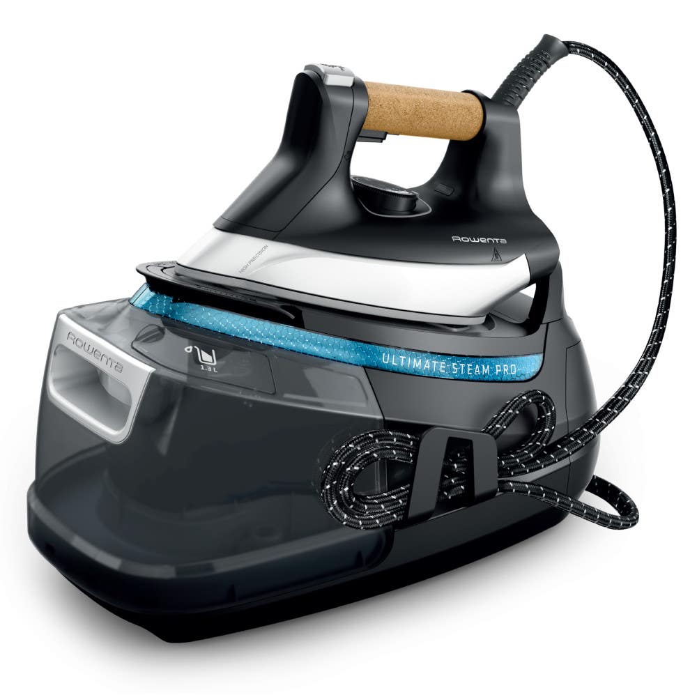 Rowenta Ultimate Steam Pro High Pressure Steam Station Generator & Iron