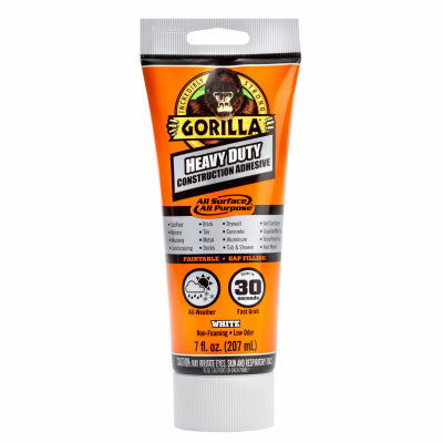 Gorilla Heavy Duty Construction Adhesive – 7 oz