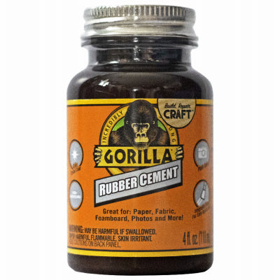 Gorilla Rubber Cement – 4 oz