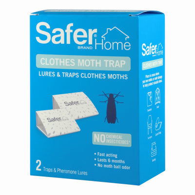 Safer Brand Moth Alert Clothes Moth Trap, 2 Pk