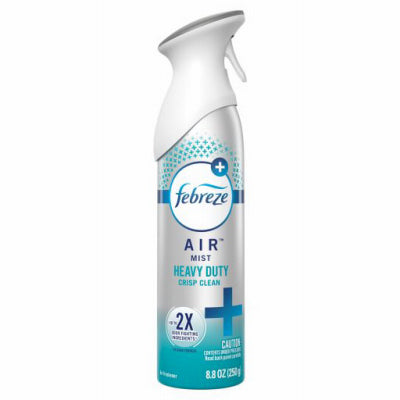 Febreze Heavy-Duty Odor-Eliminating Air Refresher – Crisp Clean Scent – 8.9 oz