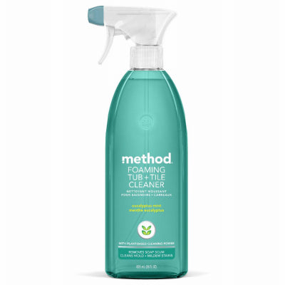 Method Foaming Tub & Tile Bathroom Cleaner – Eucalyptus Mint – 28 oz.