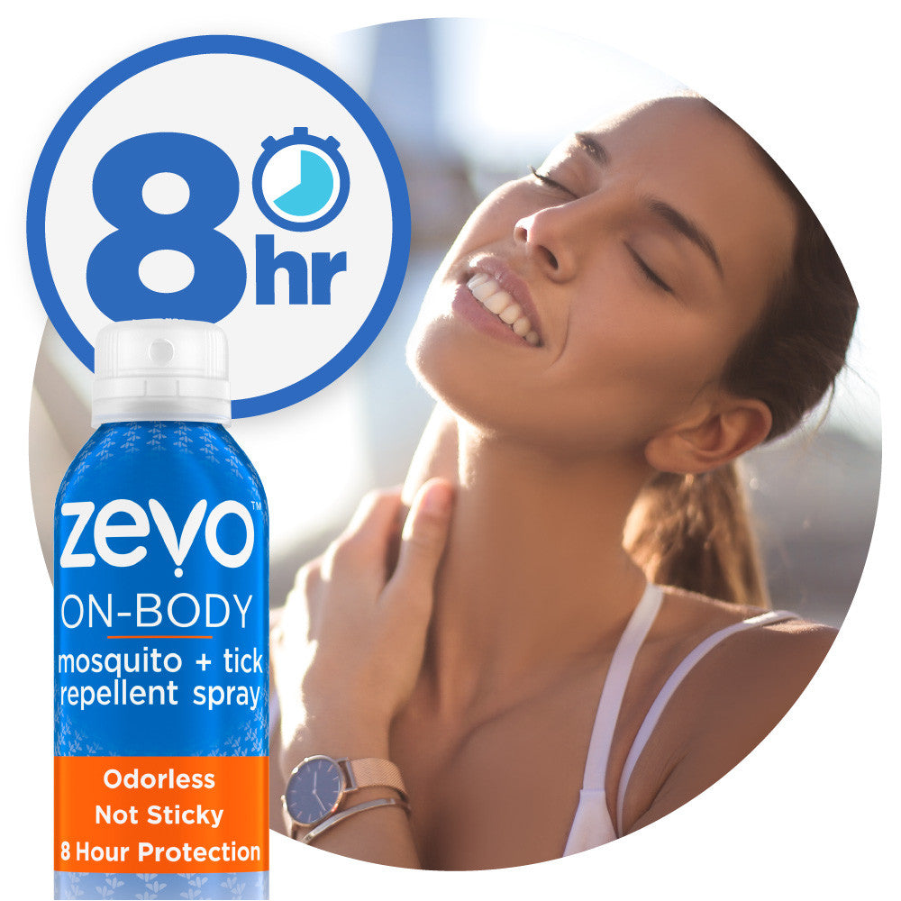 Zevo On-Body Mosquito and Tick Repellent Aerosol Spray – 6 oz