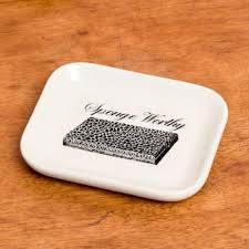 Fishys Eddy – Funny Little Trays – Sponge Worthy Dish – 5.5" x 4.5"