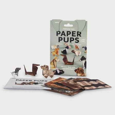 Pikkii Origami Craft Kit – Paper Dogs – Set of 50