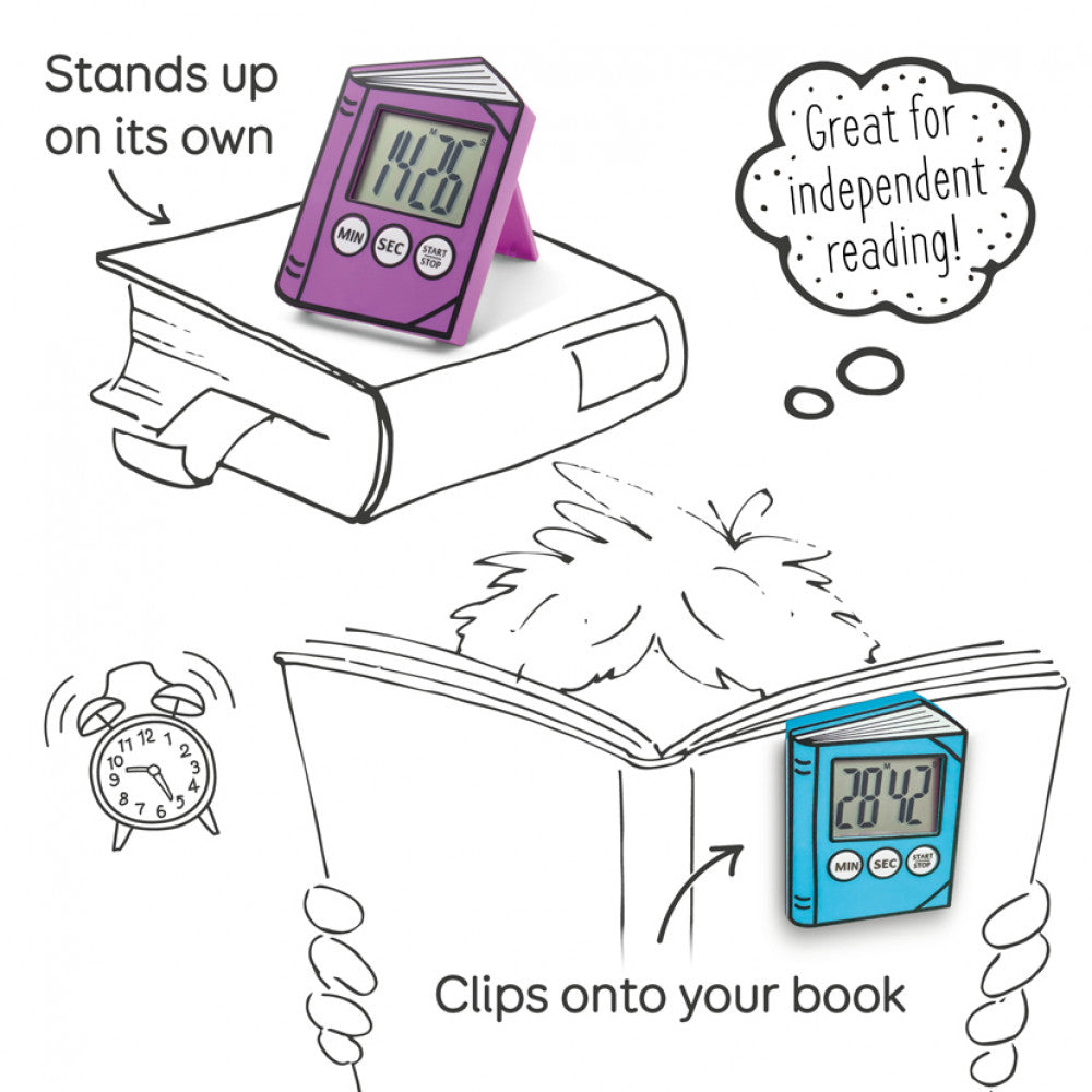 Childrens Reading Timer – Blue