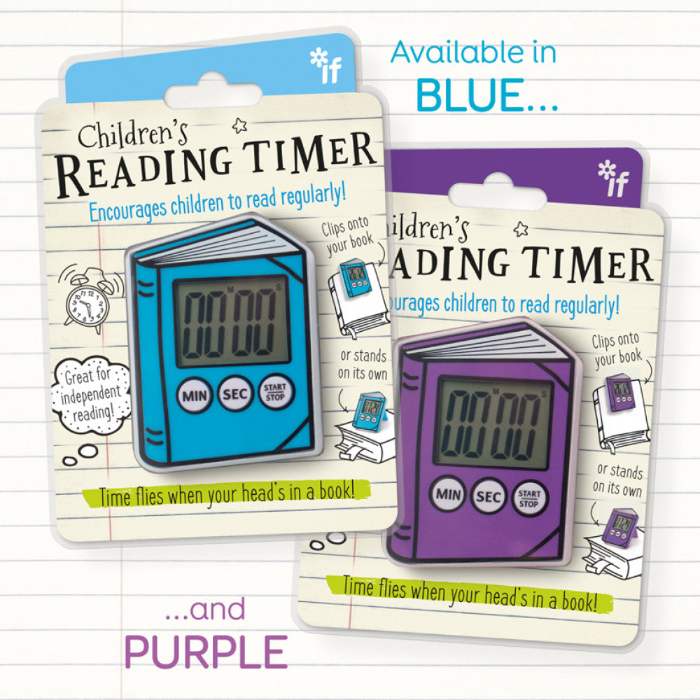 Childrens Reading Timer – Blue