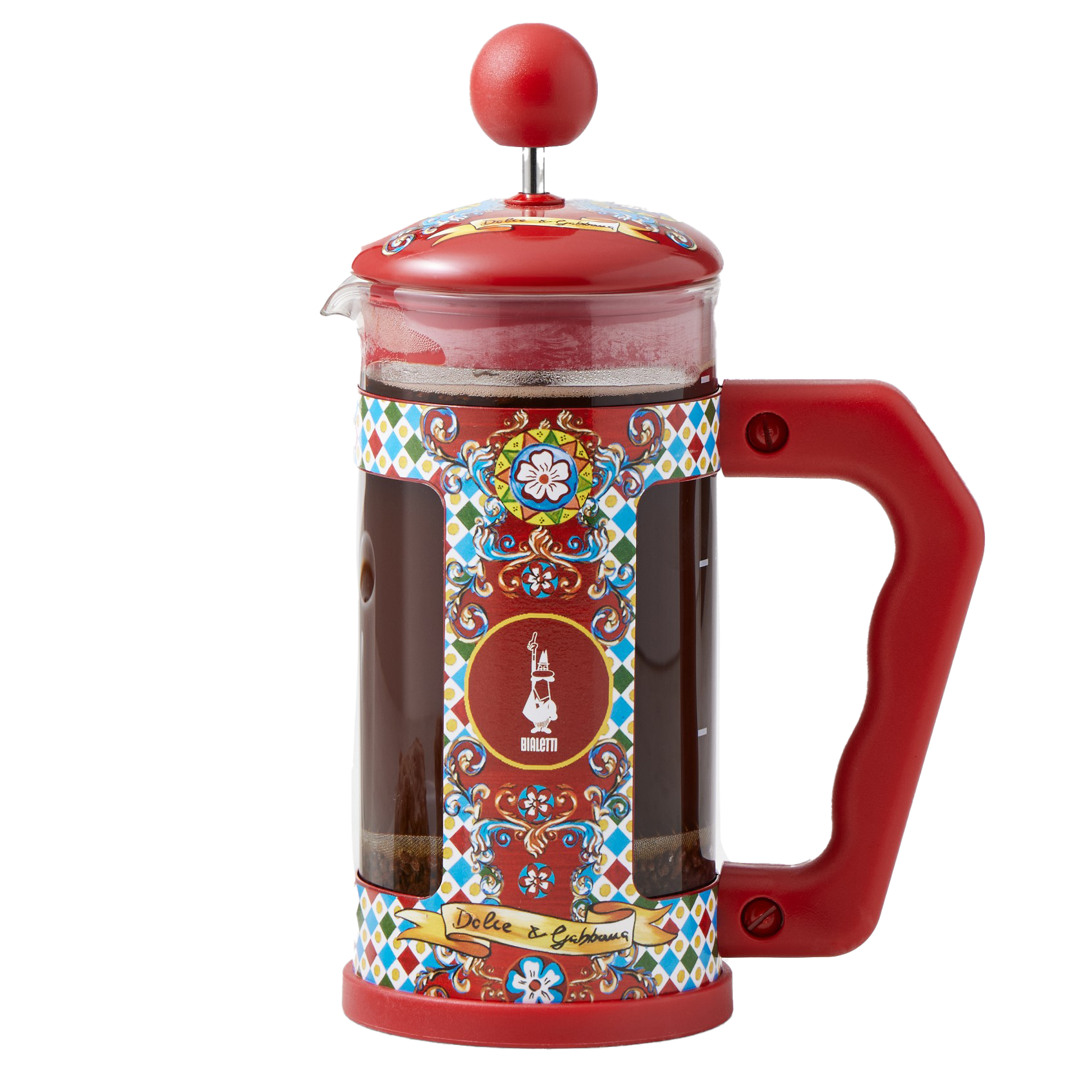 Bialetti Dolce & Gabbana French Press Coffee Maker – 8 Cup