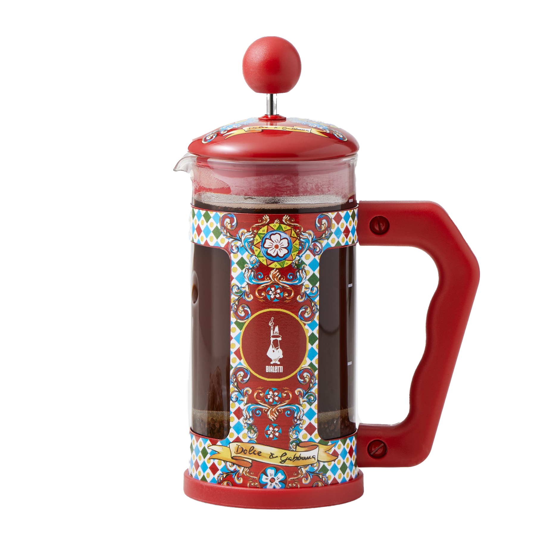Bialetti Dolce & Gabbana French Press Coffee Maker – 3 Cup