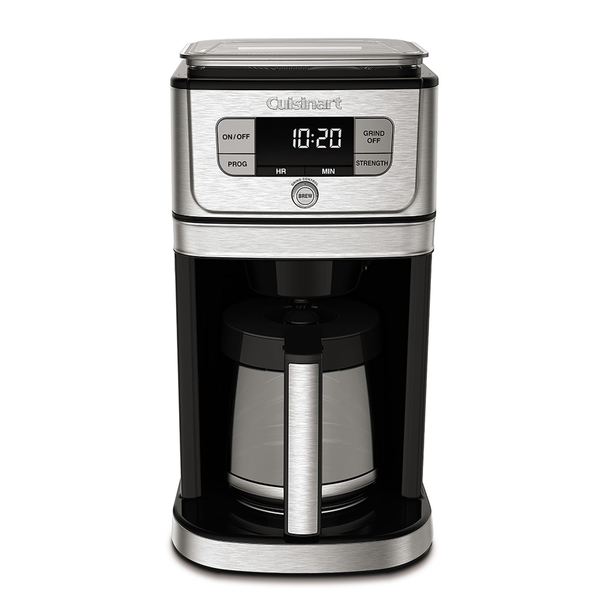 Cuisinart Burr Grind & Brew Coffee Maker with Glass Carafe – 12 Cup