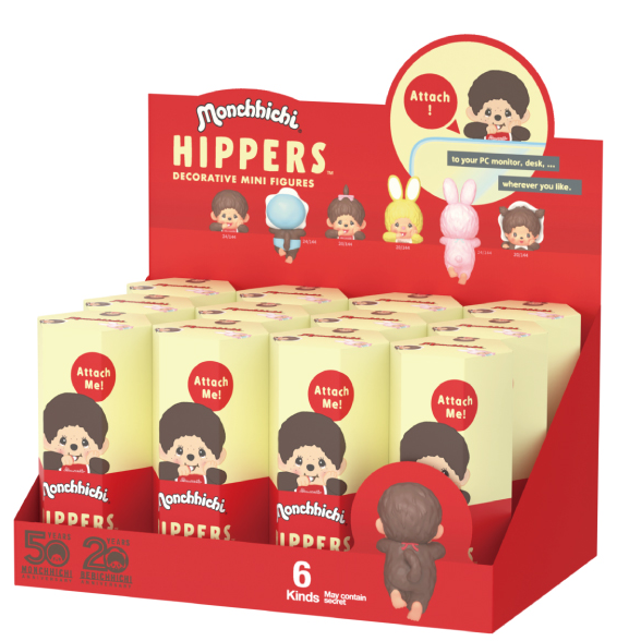 Hippers Blind Box Mini coleccionables autoadhesivos – Mofusand – Estilos surtidos – Cada uno se vende por separado