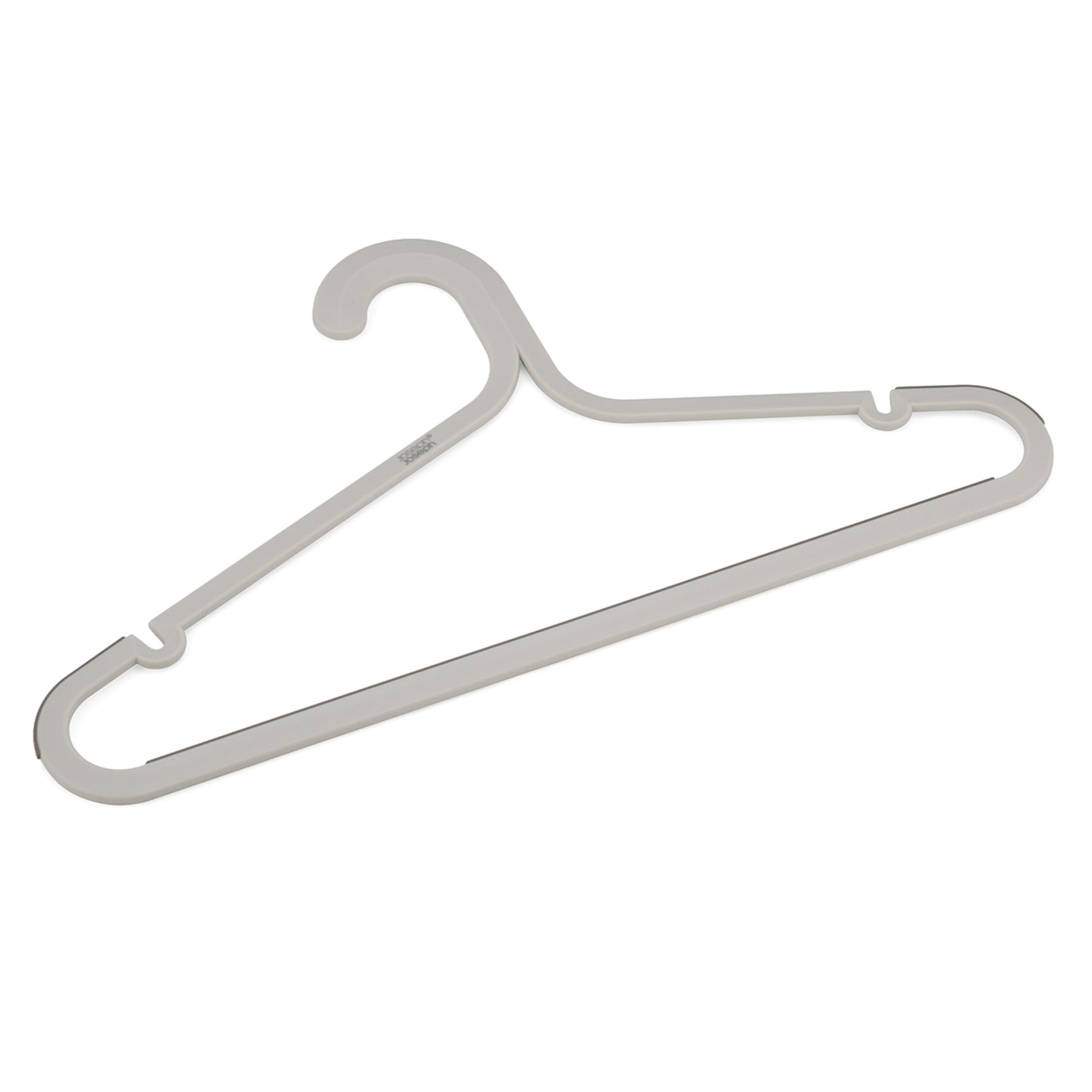 Joseph Joseph Orderly Anti-tangle Slim Clothes Hangers – Ecru – Set of 5