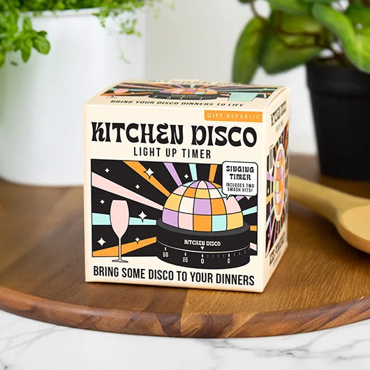 Gift Republic Light Up Kitchen Disco Timer