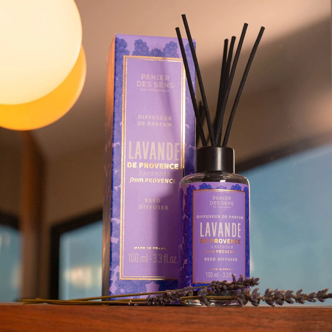 Panier Des Sens Reed Diffuser – Iconic Lavender - 3.4 oz.