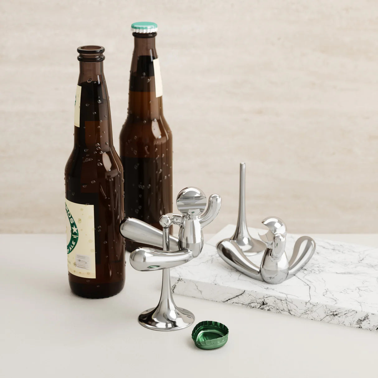 Umbra Chrome Rodeo Buddy Bottle Opener