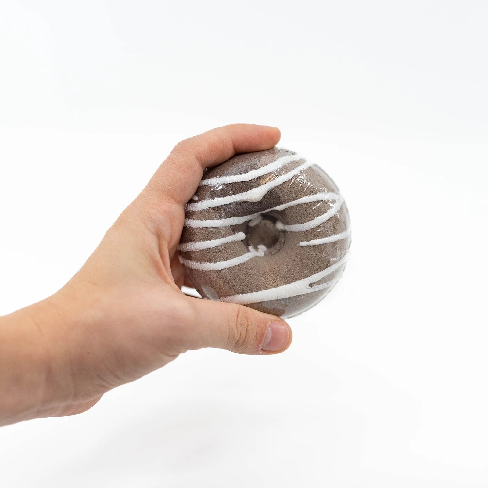 Donut Shape Scented Bath Bombs - Hazelnut Cappuccino