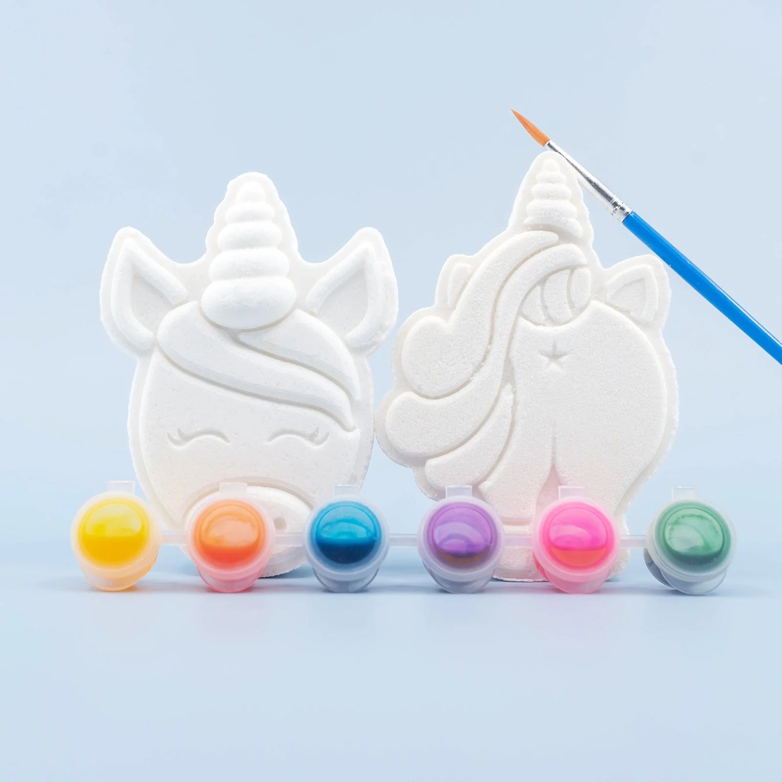 Paint Your Own Scented Bath Bombs – Unicorn