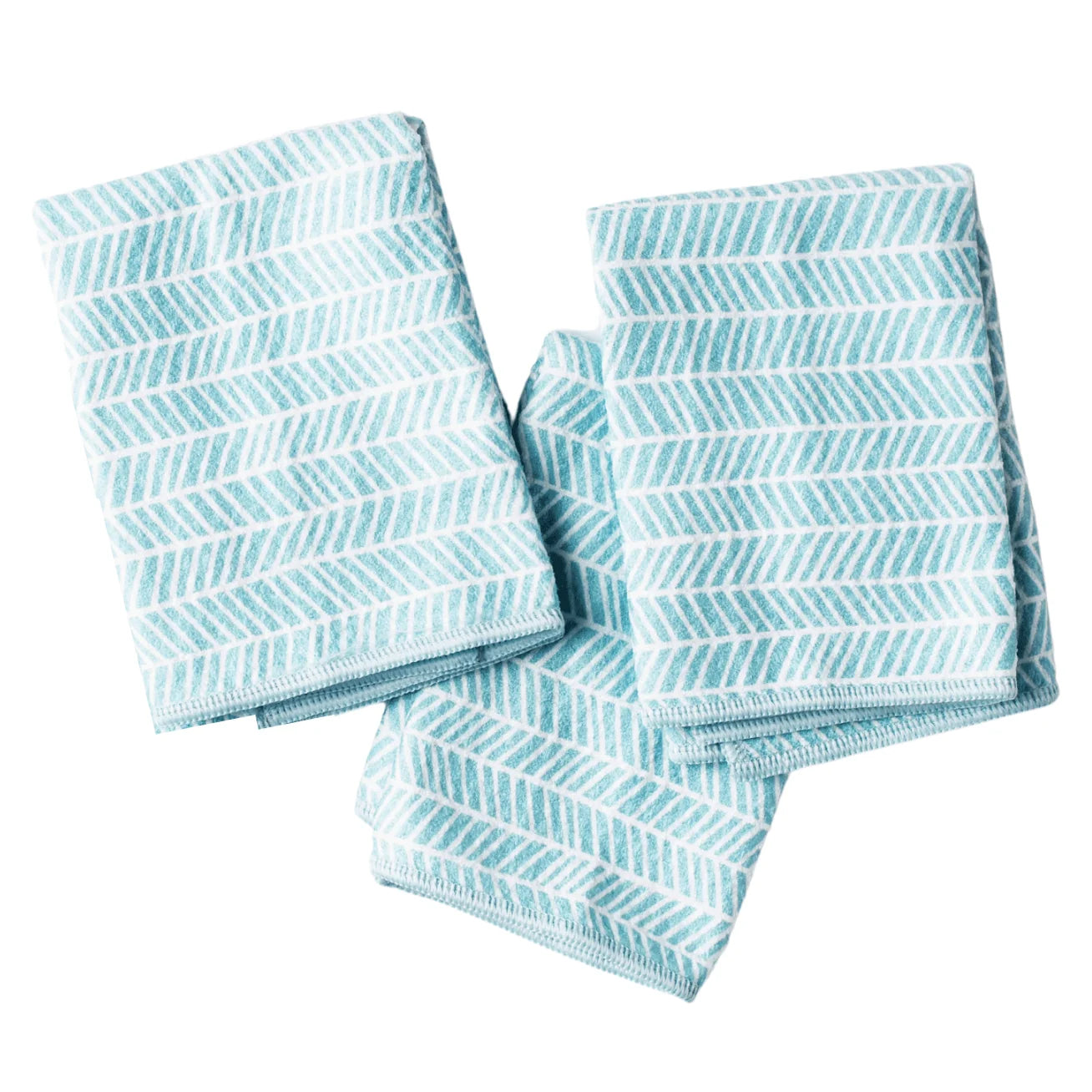 Once Again Anywhere Mighty Mini Towel - 13" – Turquoise – Set of 3