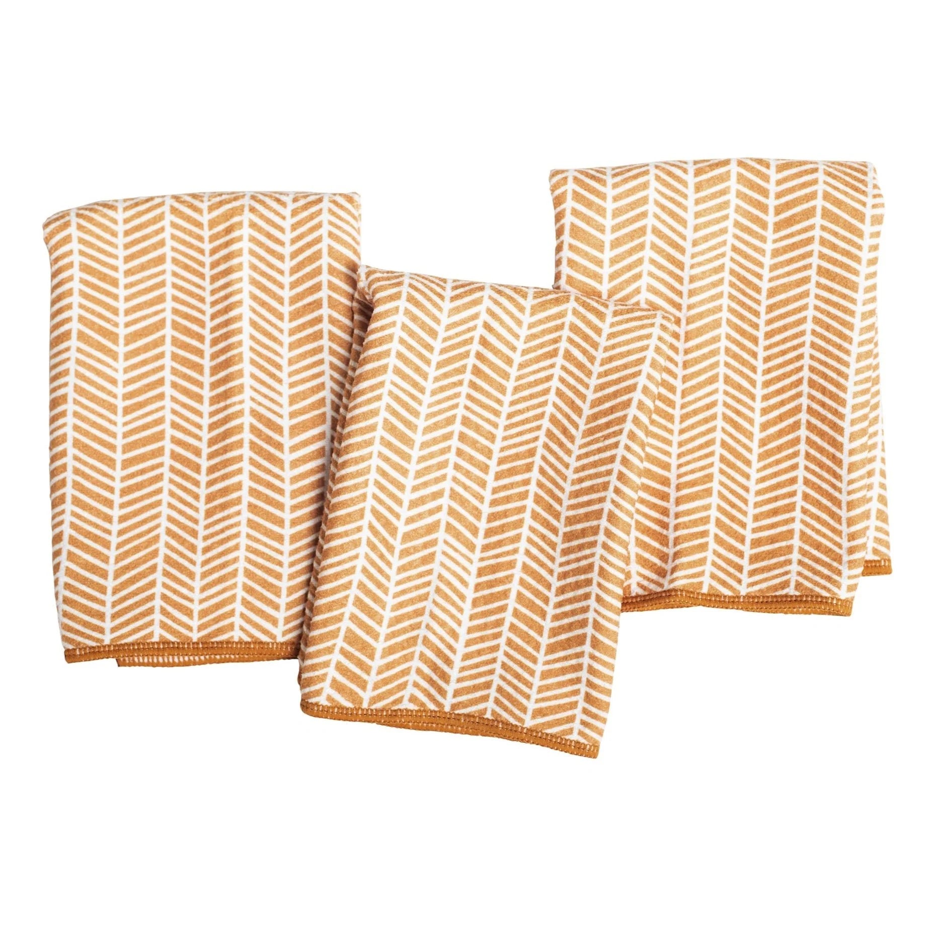 Once Again Anywhere Mighty Mini Towel - 13" – Gold – Set of 3