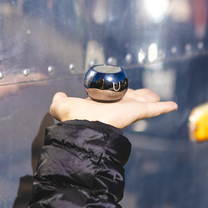 FashionIt U Mini Speaker – Hematite Mirror