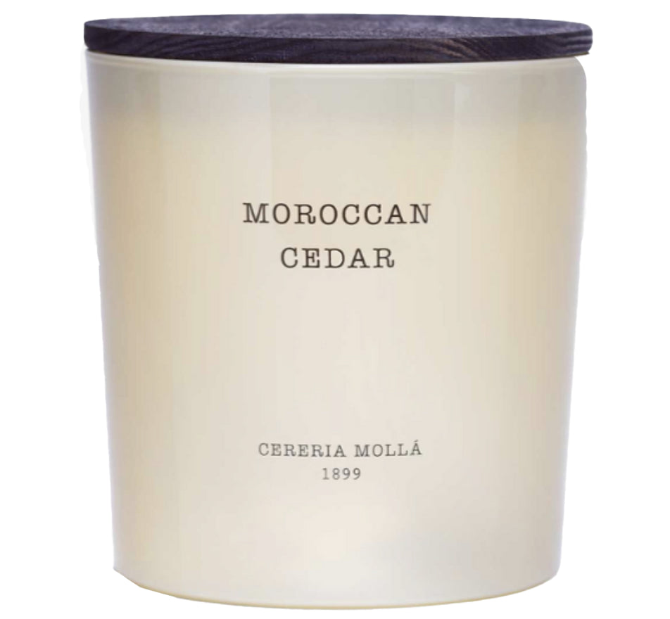 Cereria Molla Three Wick XL Candle - Moroccan Cedar Candle – 21oz.