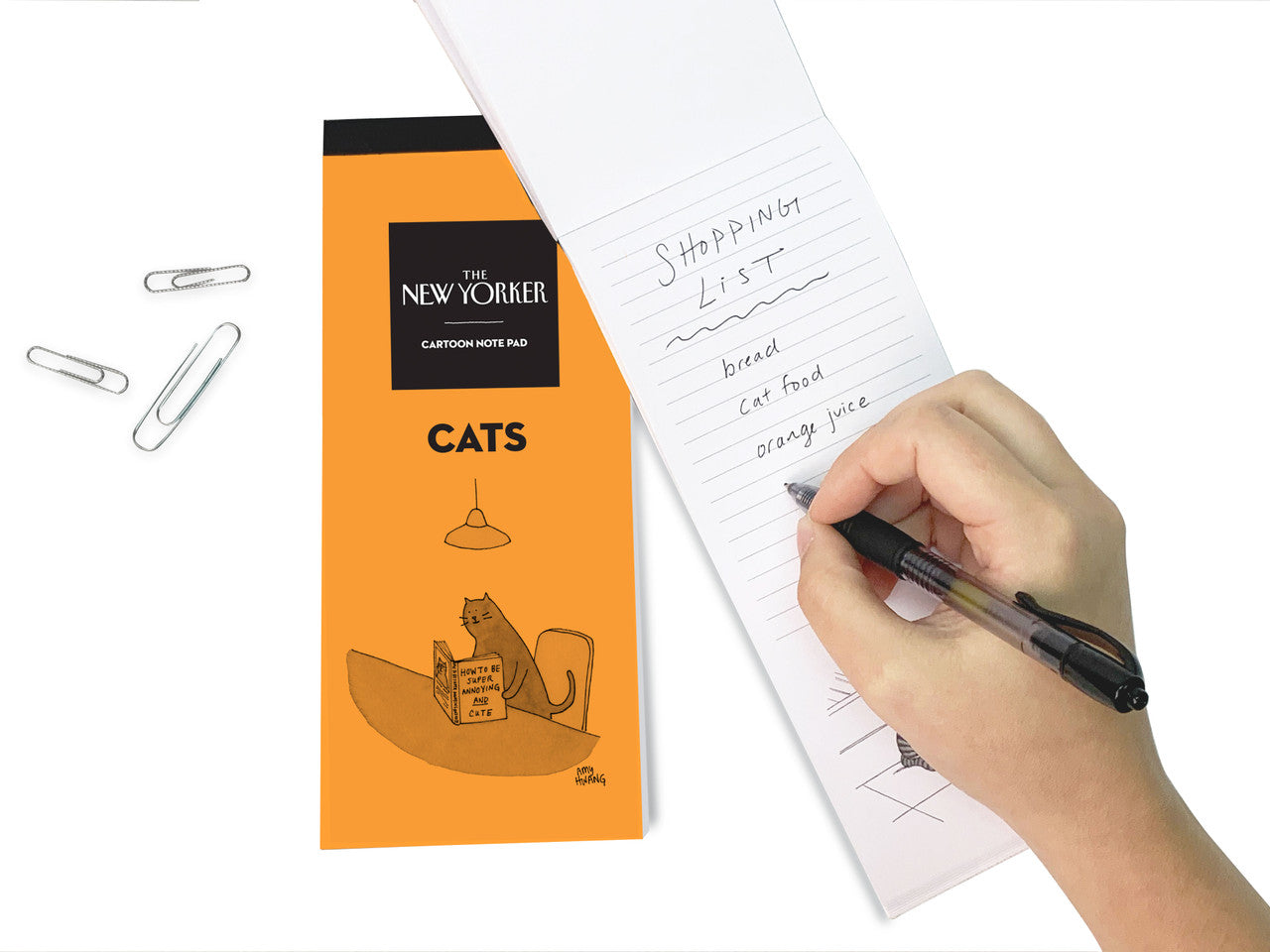 New Yorker Note Pad - Cats