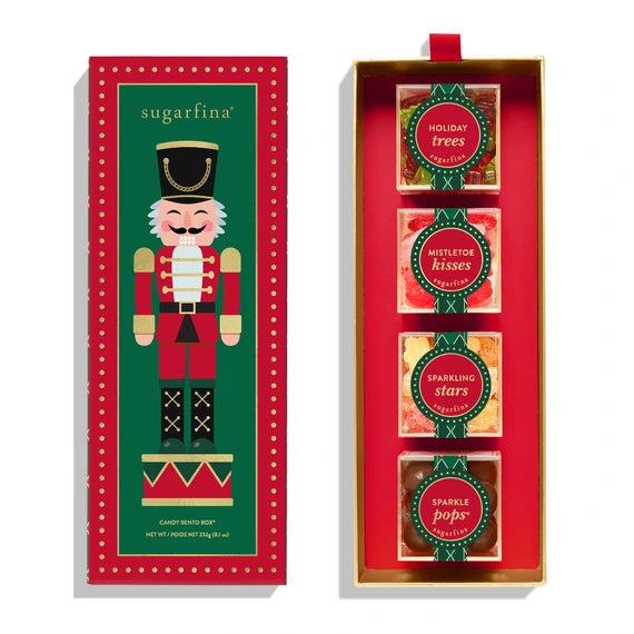 Sugarfina Nutcracker Candy 4 Piece Bento Box