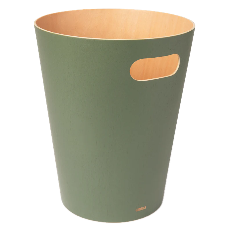Umbra Woodrow Waste Can – Spruce