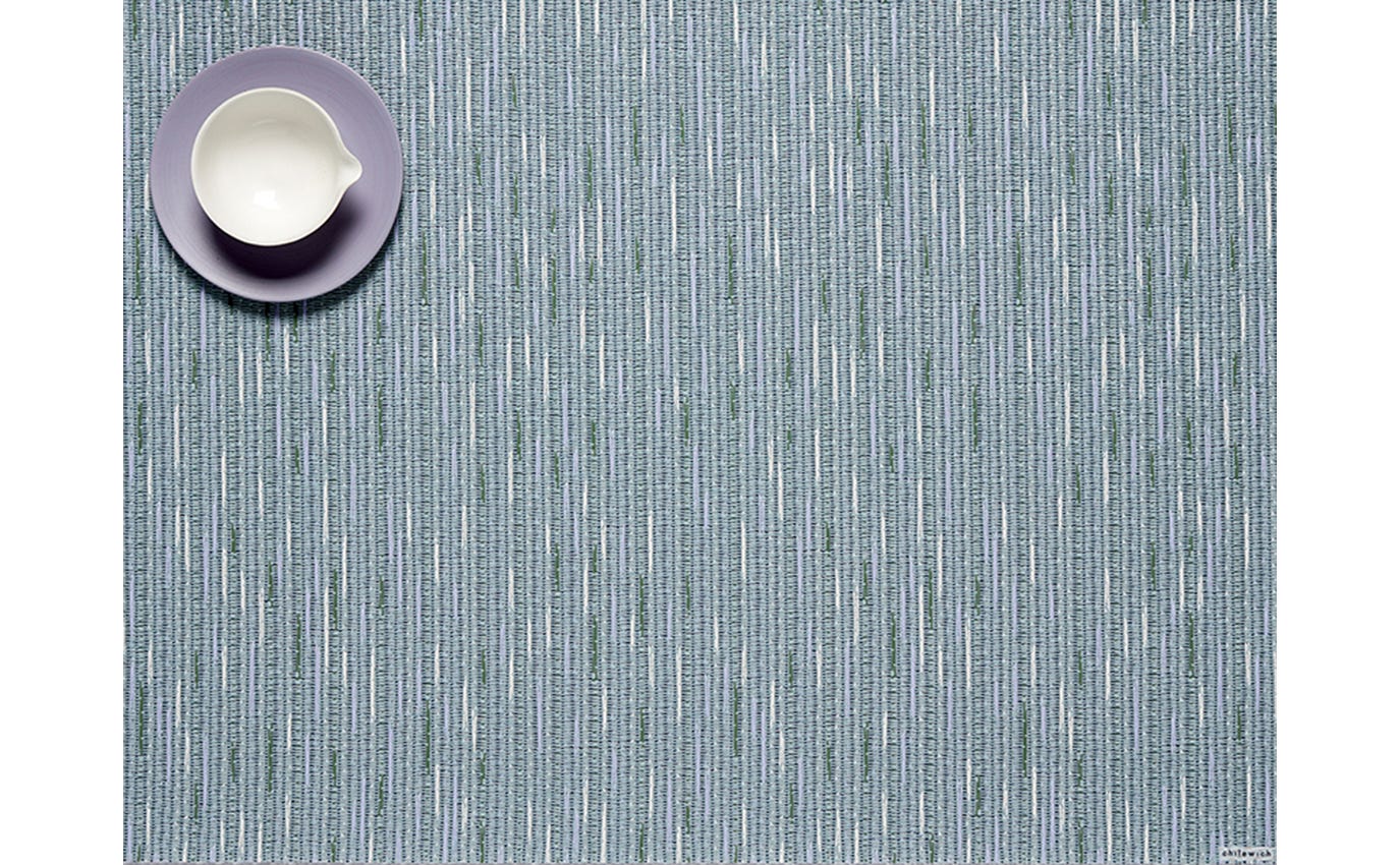 Chilewich Pepper Rectangle Placemat – Mint