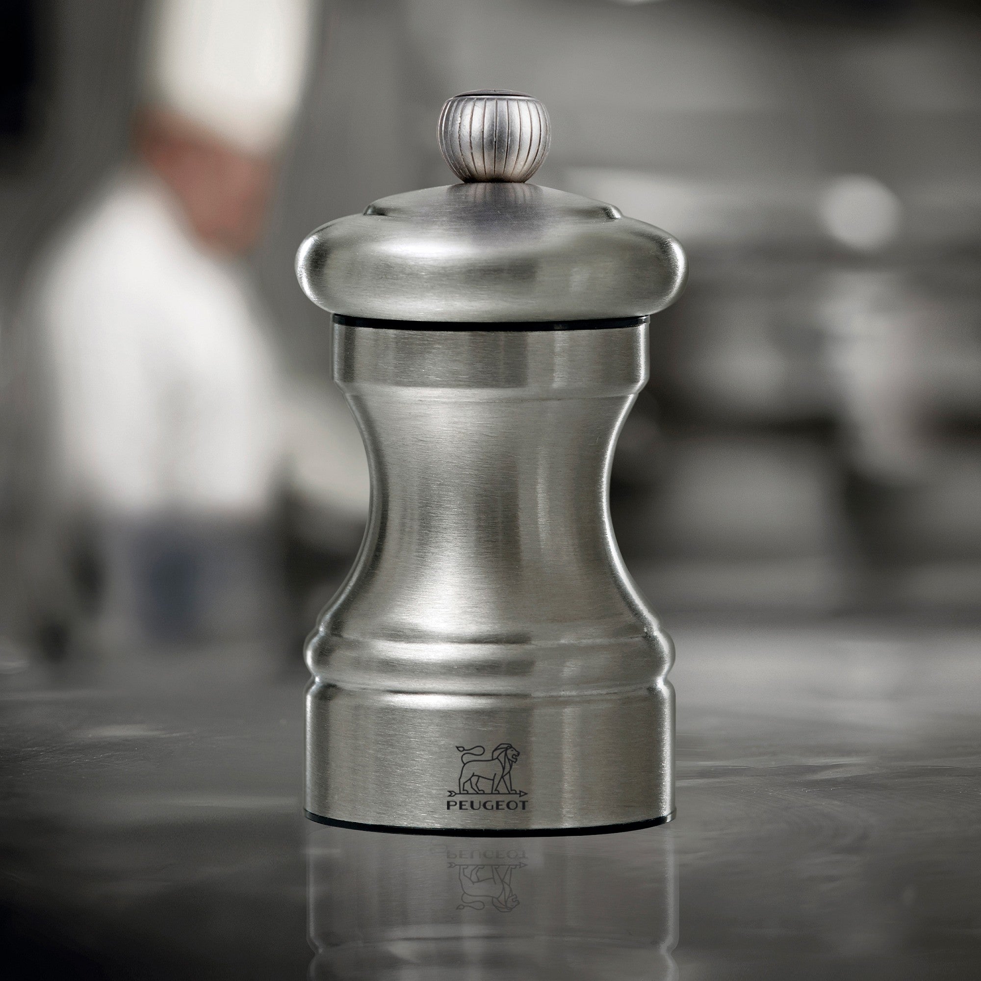 Peugeot Bistro Manual Stainless Steel Pepper Mill – 4"