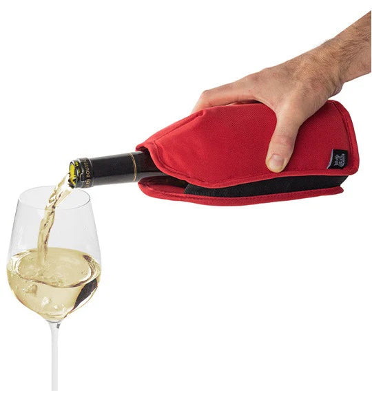Peugeot Frizz Expandable Wine Cooling Sleeve – Red