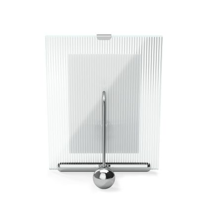 Umbra Flute Picture Frame - Chrome – 4" x 6"