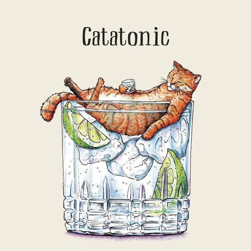 Hester & Cook Beverage Napkin – Catatonic – 20pk