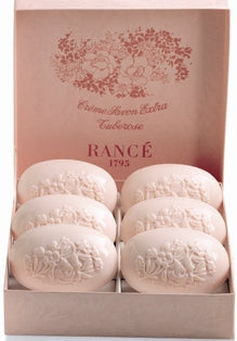 Rancé 1795 Tuberose Soapbox Set of 6 x 100g