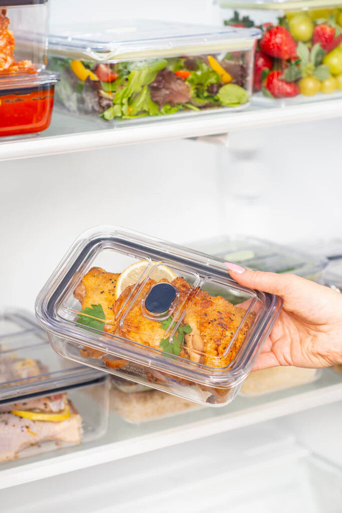 Prepara Latchlok Click Food Storage Container – 4.3 Cups – Set of 2