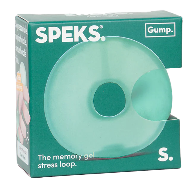 Speks Gump Loop Memory Gel Stress Ball – Seaglass
