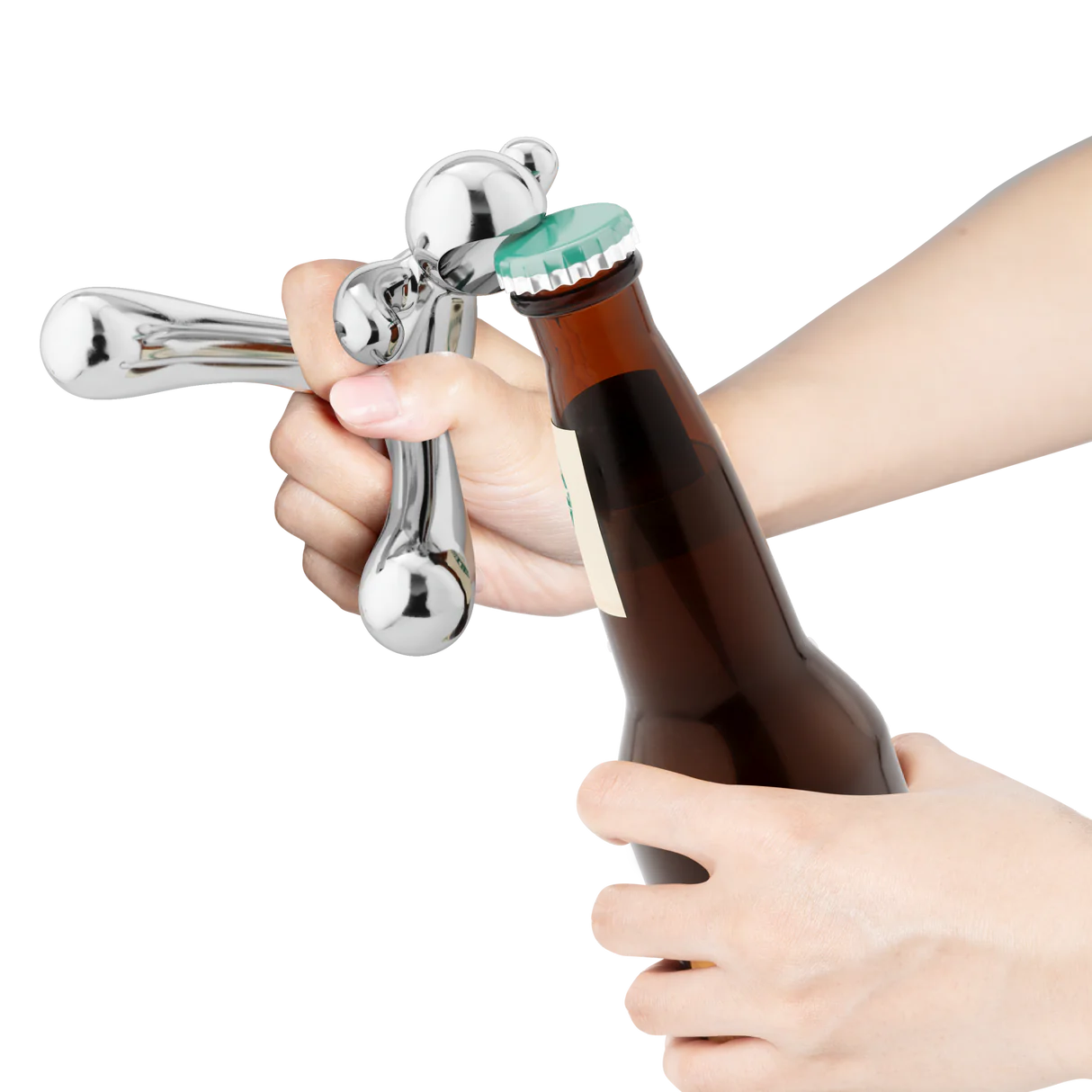 Umbra Chrome Rodeo Buddy Bottle Opener
