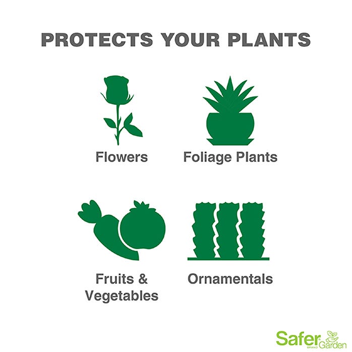 Safer 3-in-1 Organic Garden Spray – 24 oz.