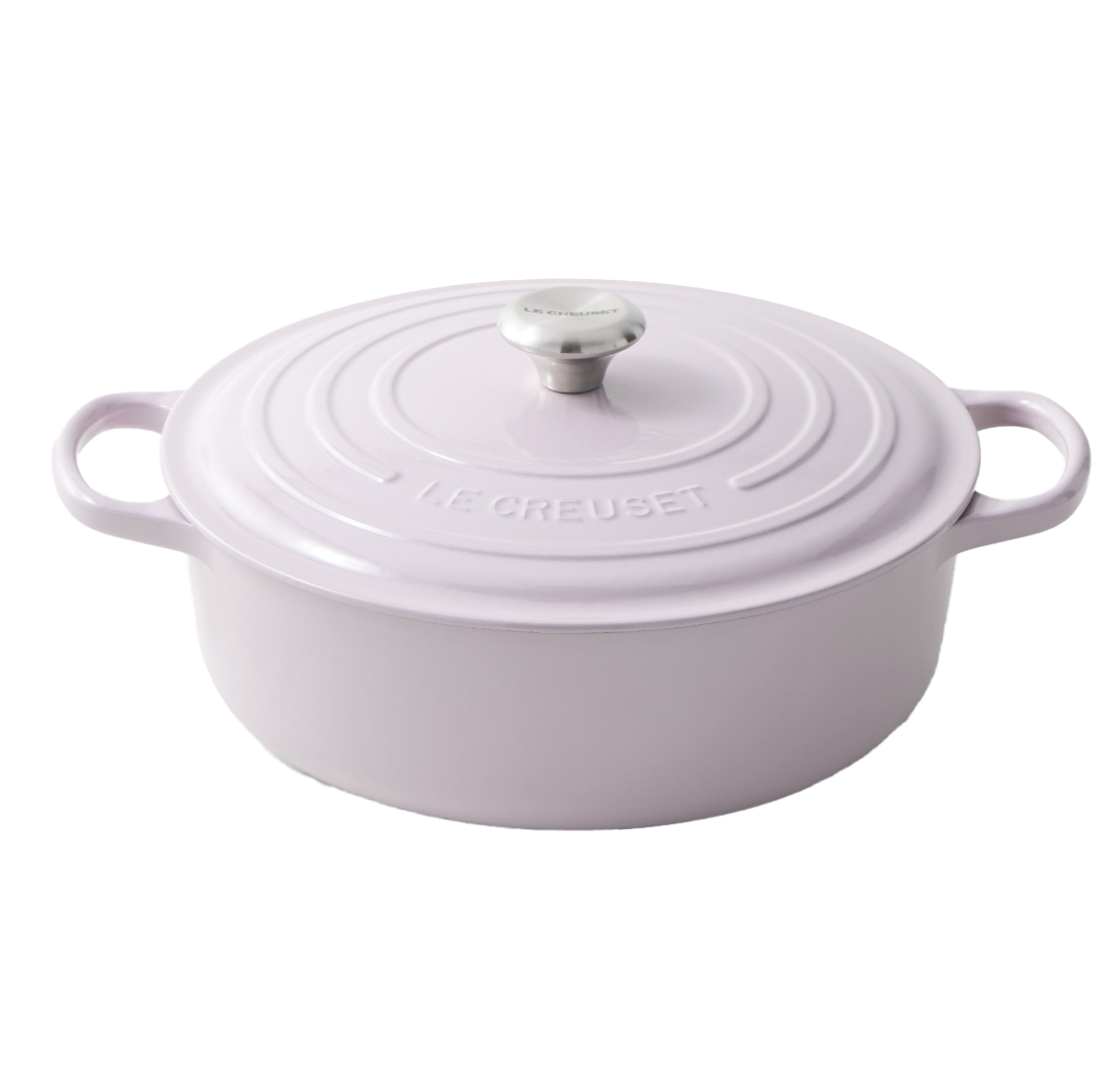 Le Creuset Wide Round Oven – 6.75 QT – Shallot