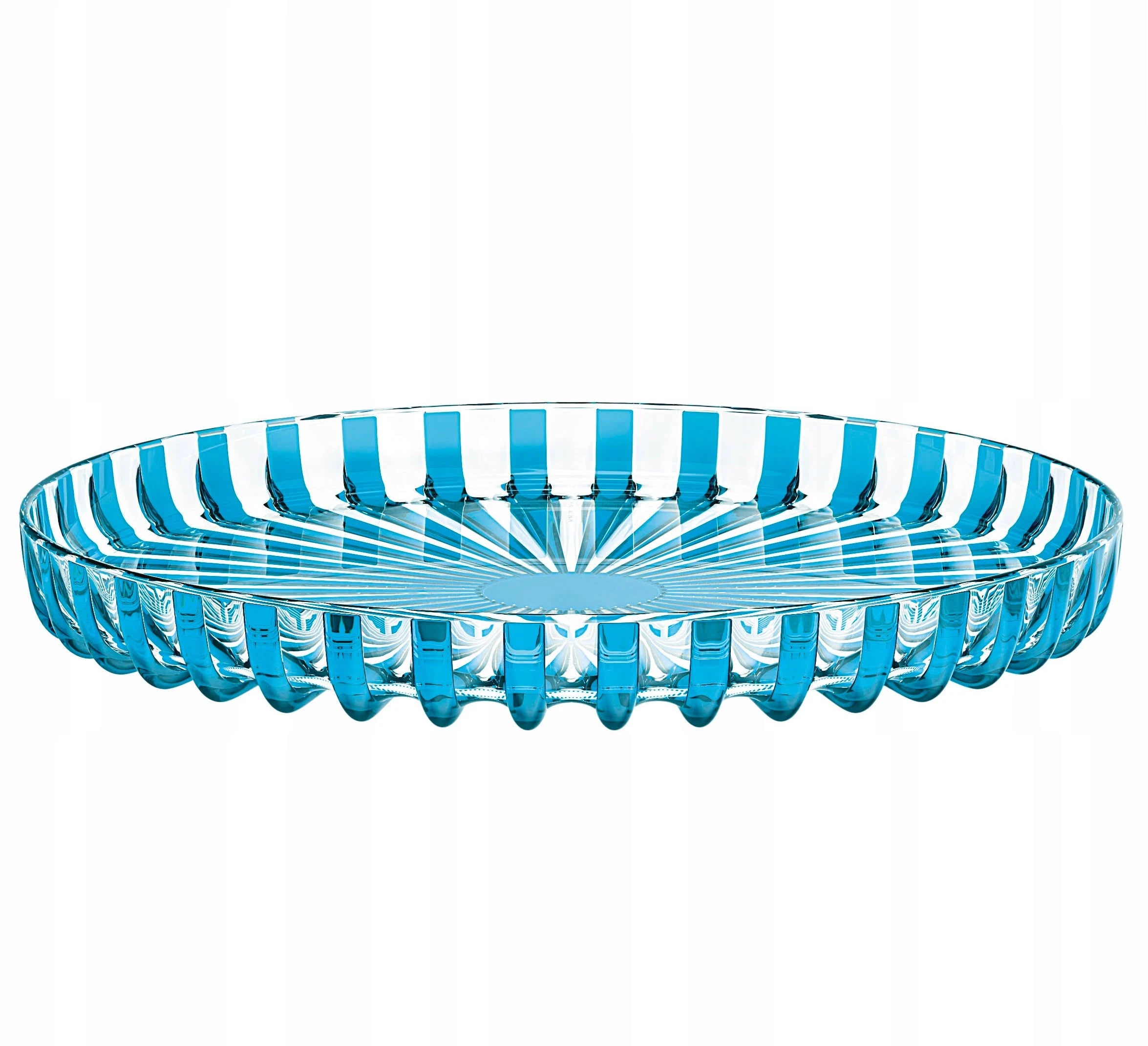 Guzzini Dolcevita Round Tray – Turquoise – 12" Dia.