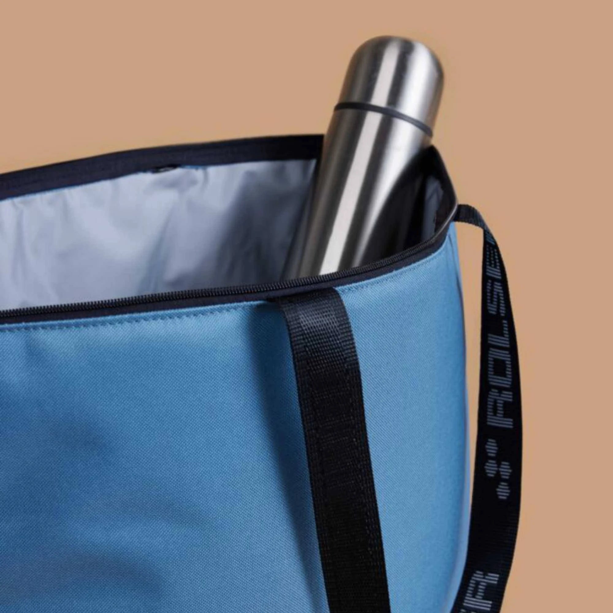 Rolser Thermo Cooler Bag with Zip Closure and Two Handles – Marine