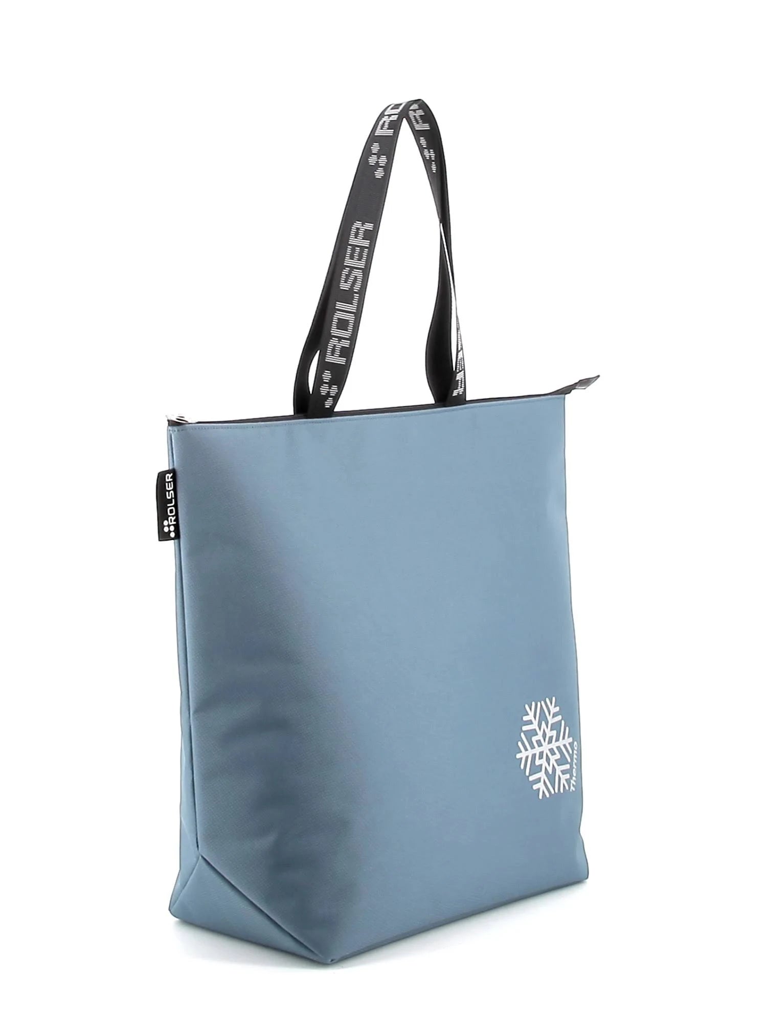 Rolser Thermo Cooler Bag with Zip Closure and Two Handles – Marine