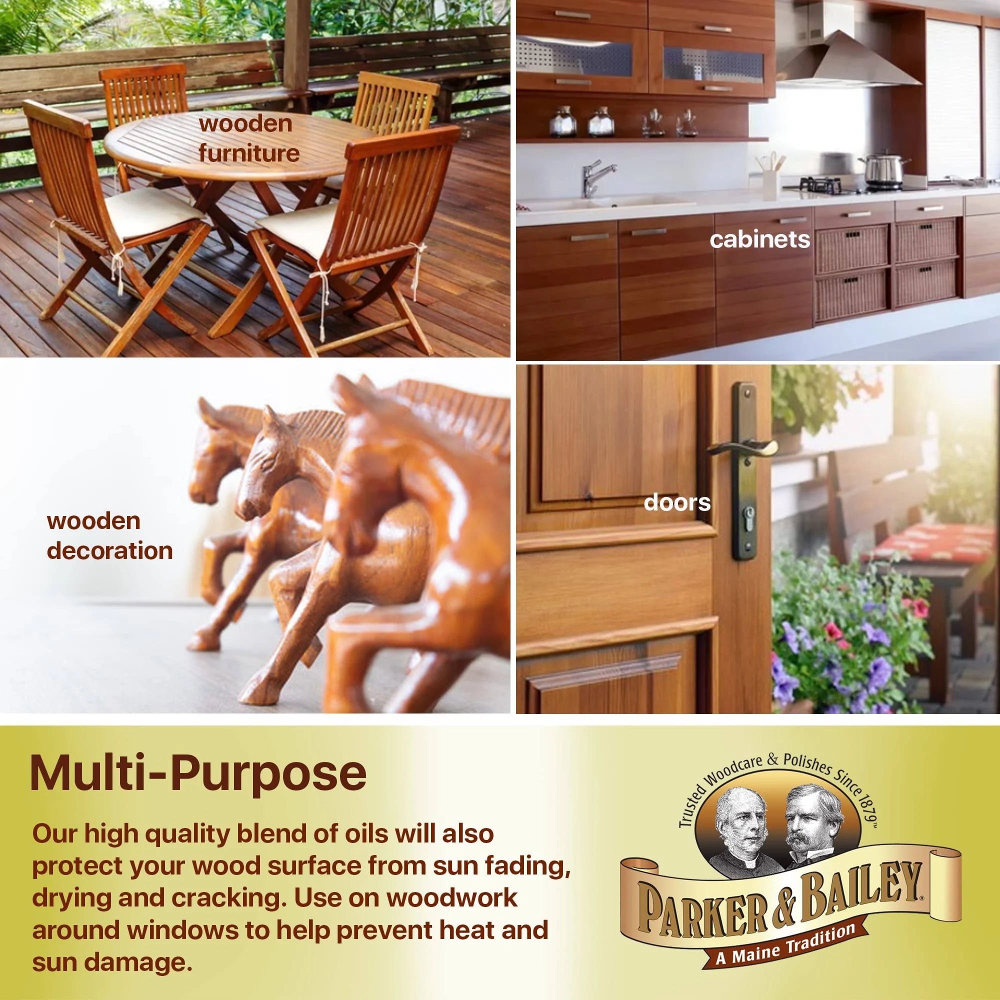 Parker & Bailey Lemon Oil Polish – 16oz