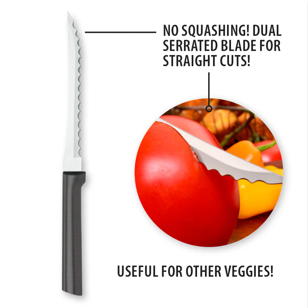 Serrated Tomato Slicer Knife – 5"